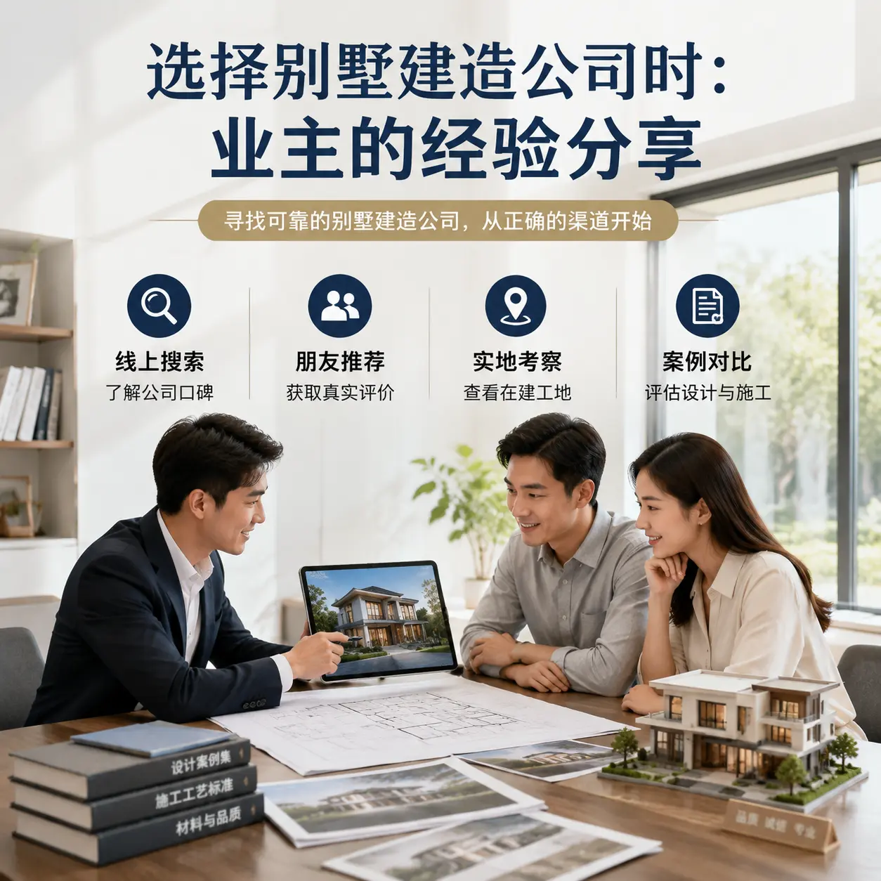 选择别墅建造公司时： 桐梓 业主的经验分享