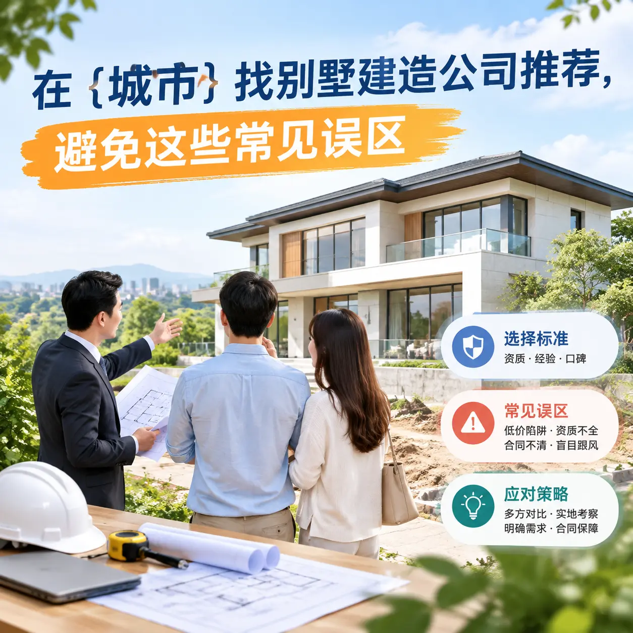 在 桐梓 找别墅建造公司推荐，避免这些常见误区
