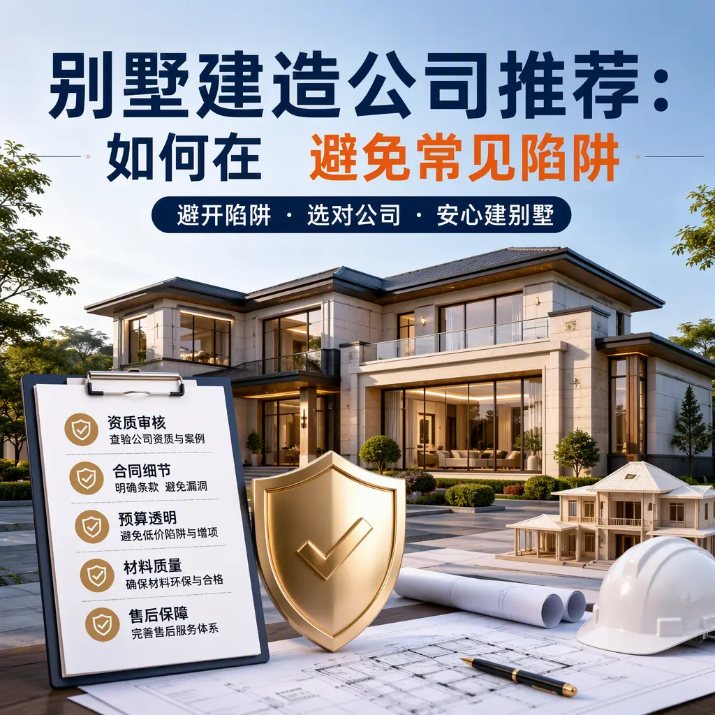 别墅建造公司推荐:如何在 桐梓 避免常见陷阱