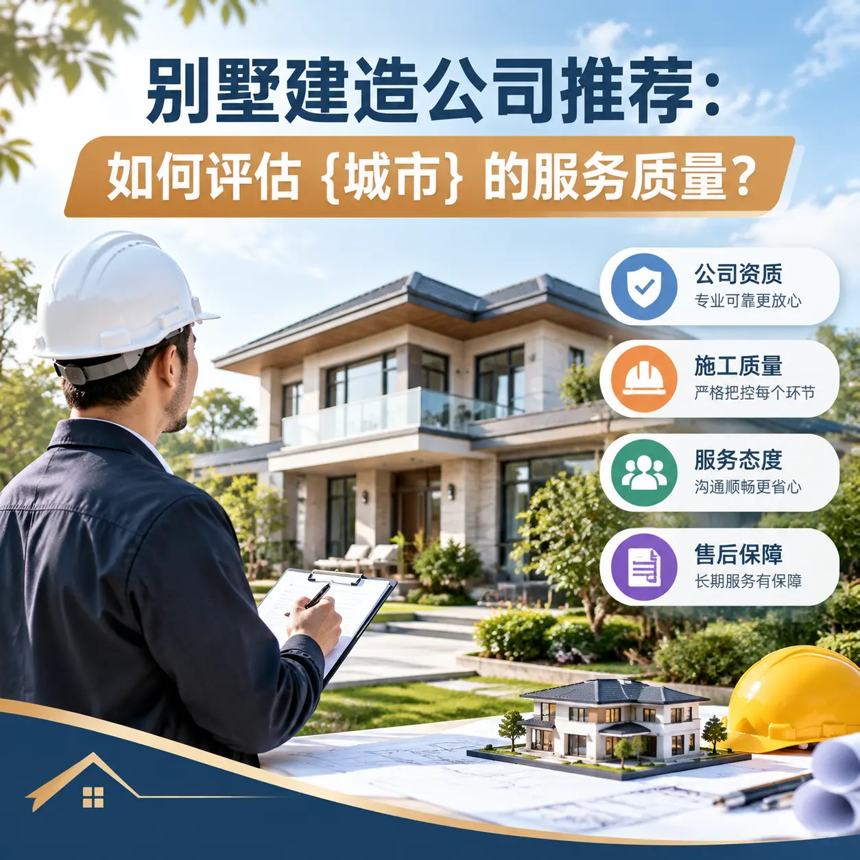 别墅建造公司推荐:如何评估 桐梓 的服务质量?