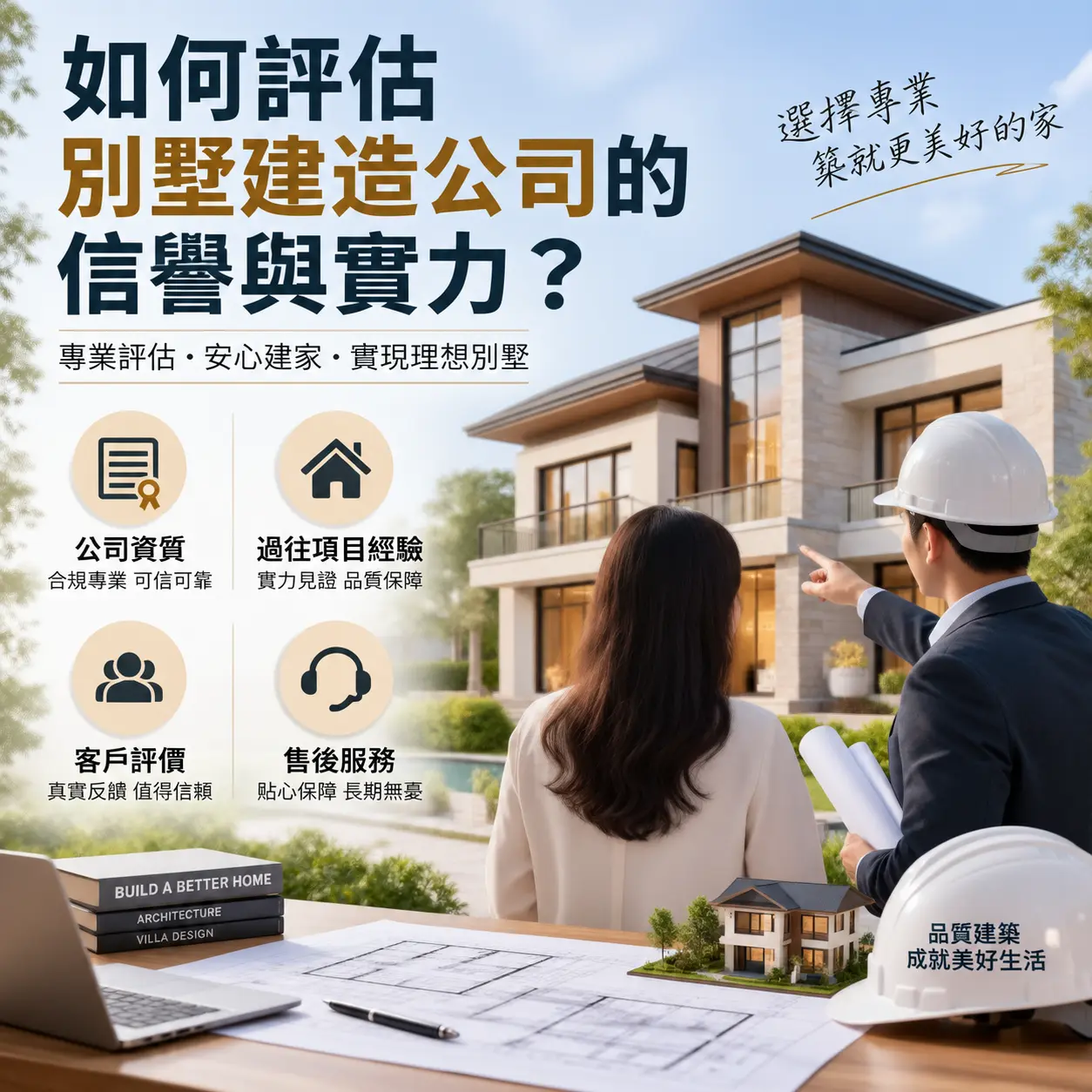 如何评估 桐梓 别墅建造公司的信誉与实力?