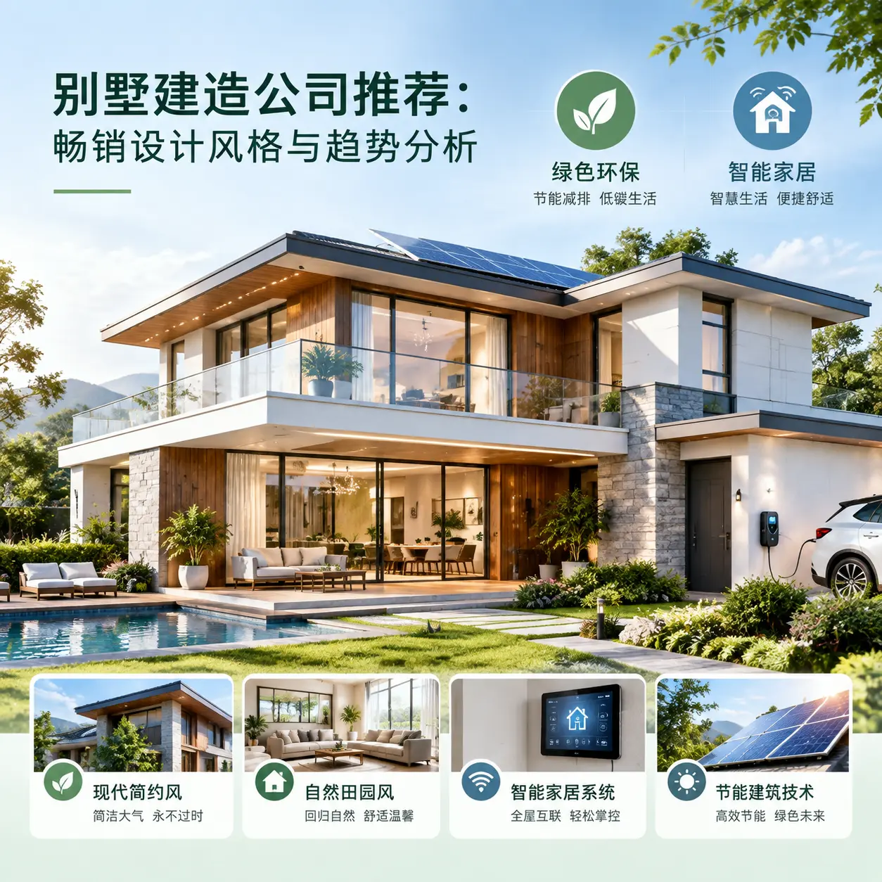别墅建造公司推荐: 桐梓 畅销设计风格与趋势分析