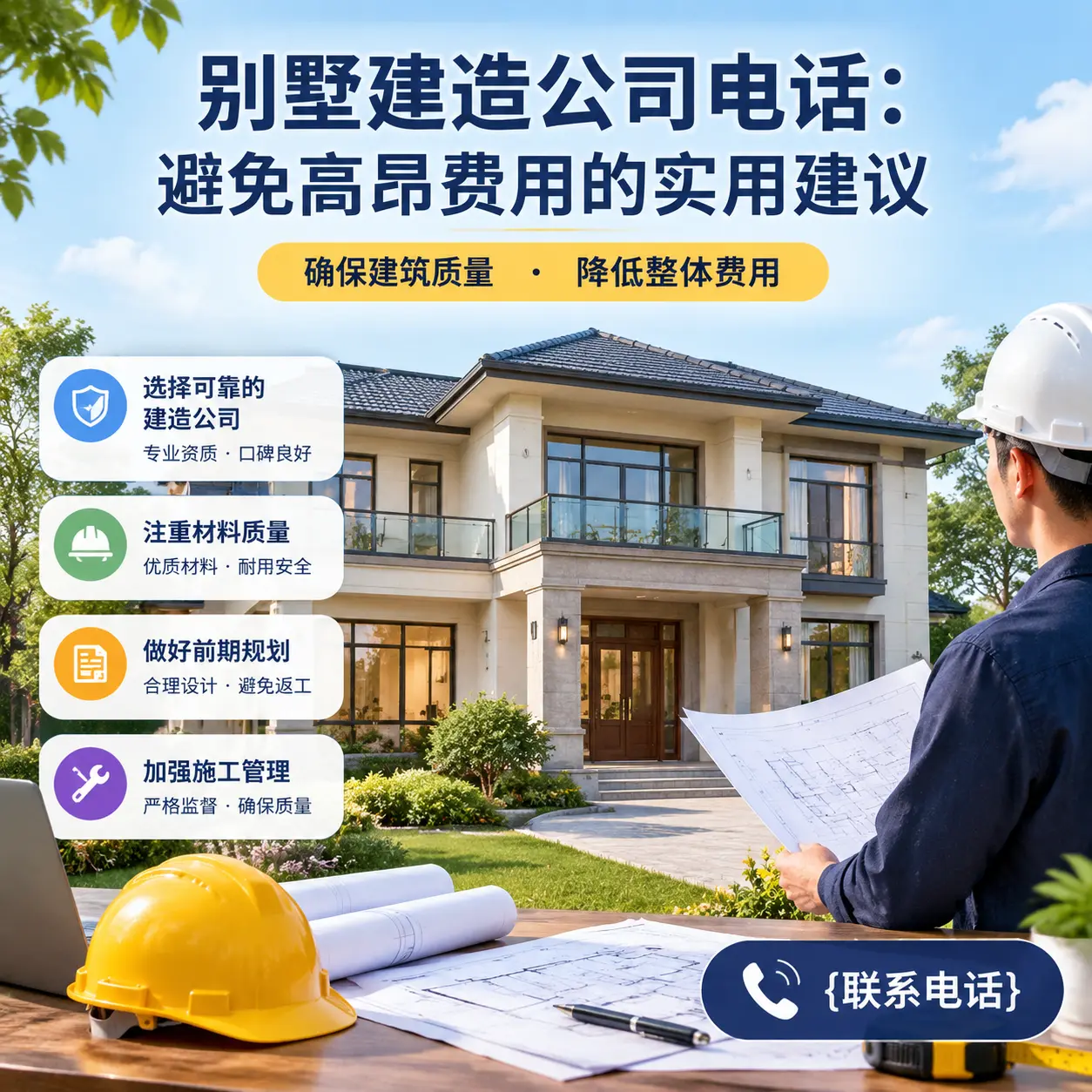 桐梓别墅建造公司电话：避免高昂费用的实用建议