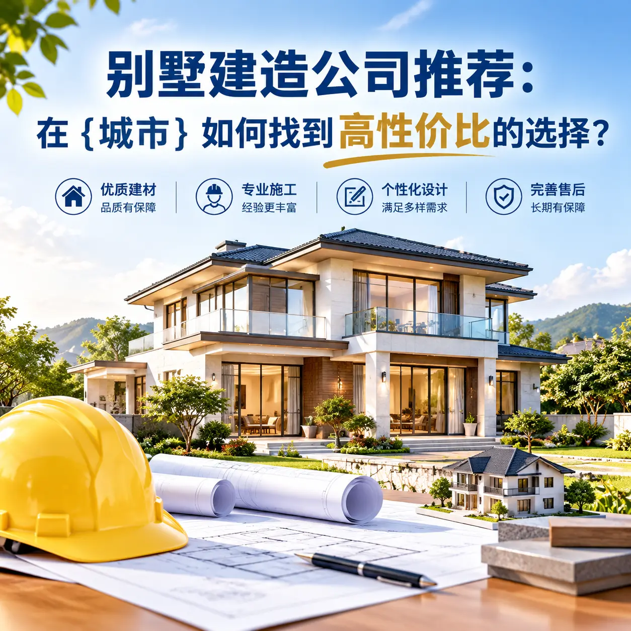 别墅建造公司推荐:在 桐梓 如何找到高性价比的选择?