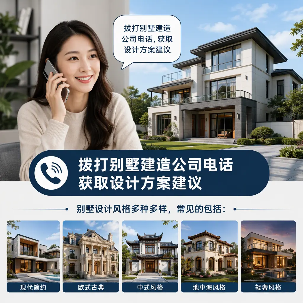 拨打桐梓别墅建造公司电话,获取设计方案建议