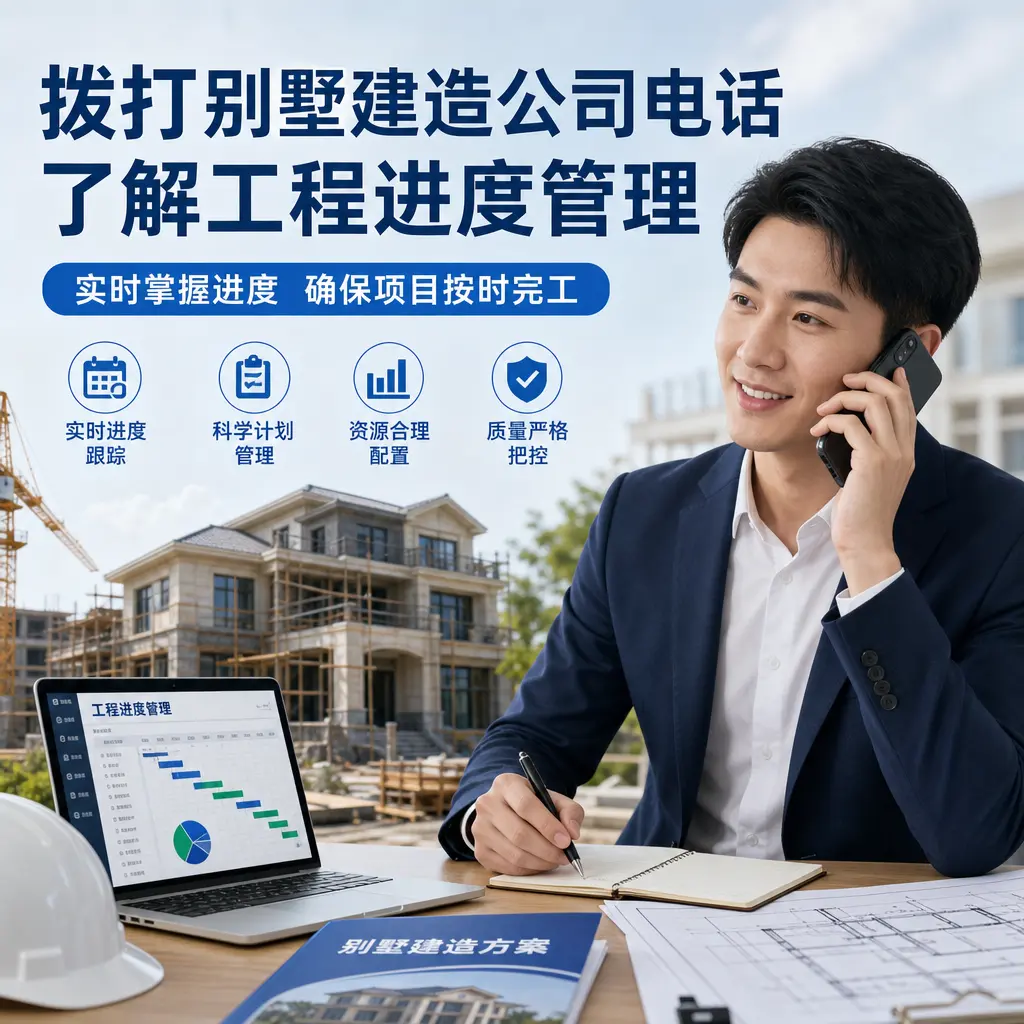 拨打桐梓别墅建造公司电话,了解工程进度管理