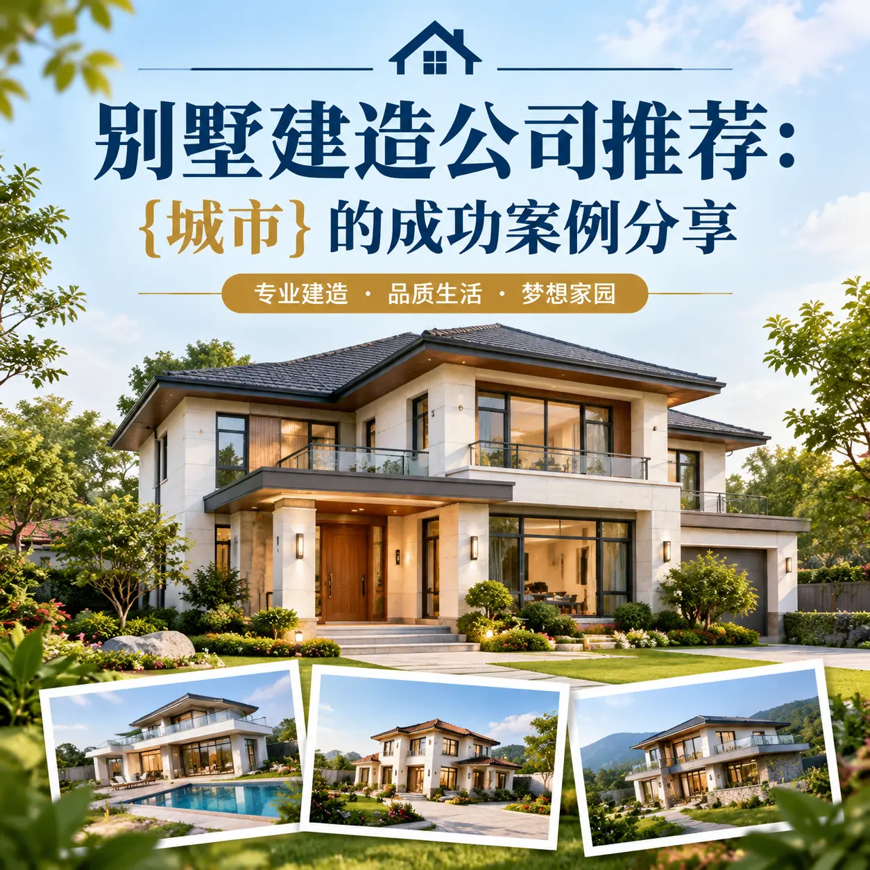 别墅建造公司推荐: 桐梓 的成功案例分享