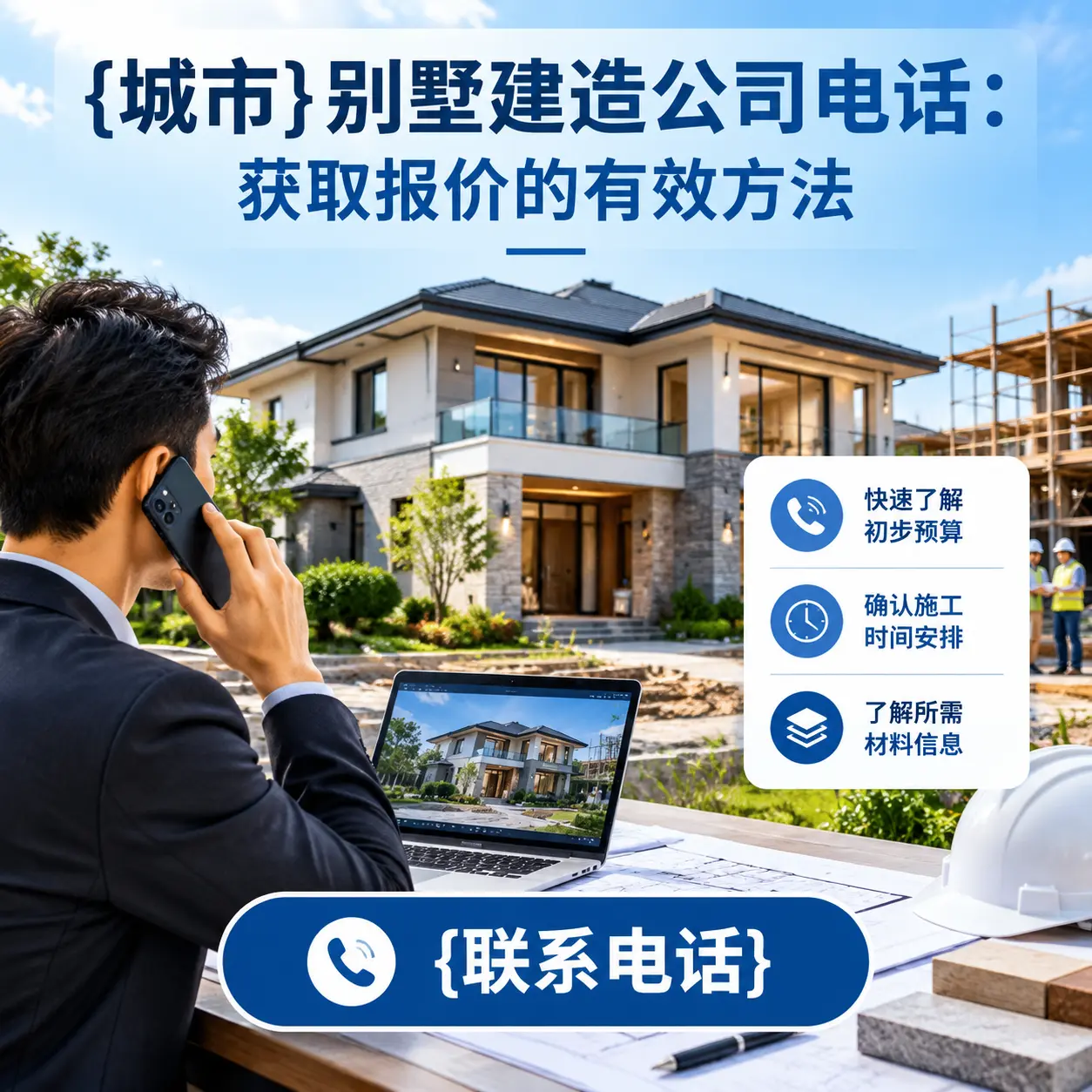 桐梓别墅建造公司电话:获取报价的有效方法