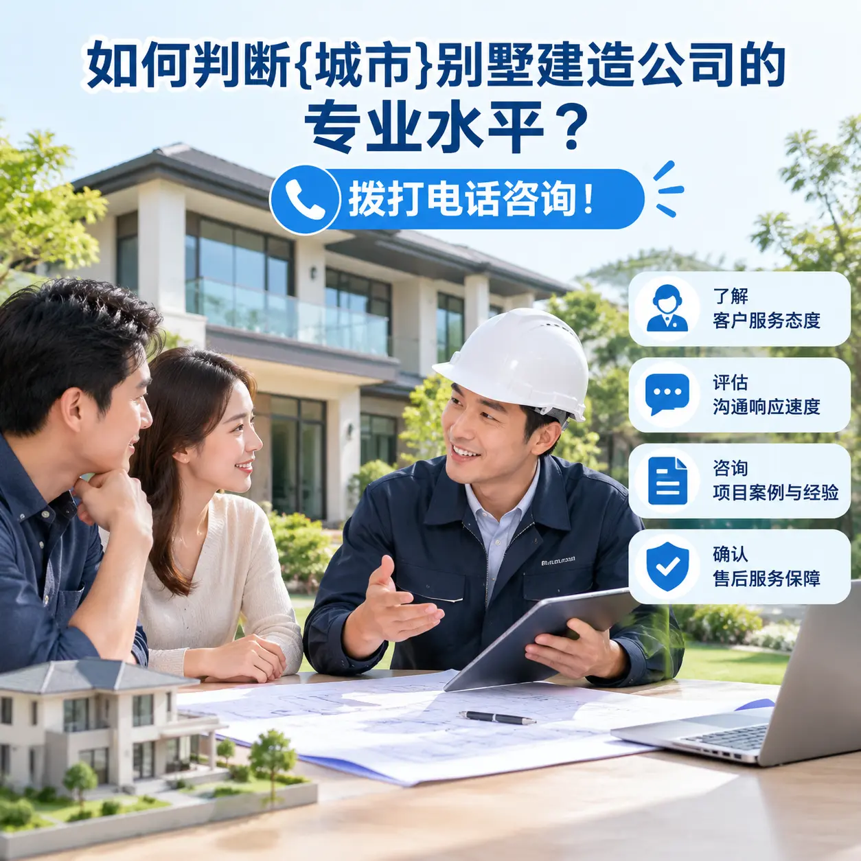 如何判断桐梓别墅建造公司的专业水平？拨打电话咨询！